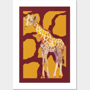 Giraffe Posters and Art